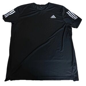 Adidas Men's Own the Run Tee Black/Reflective Silver, Size XL